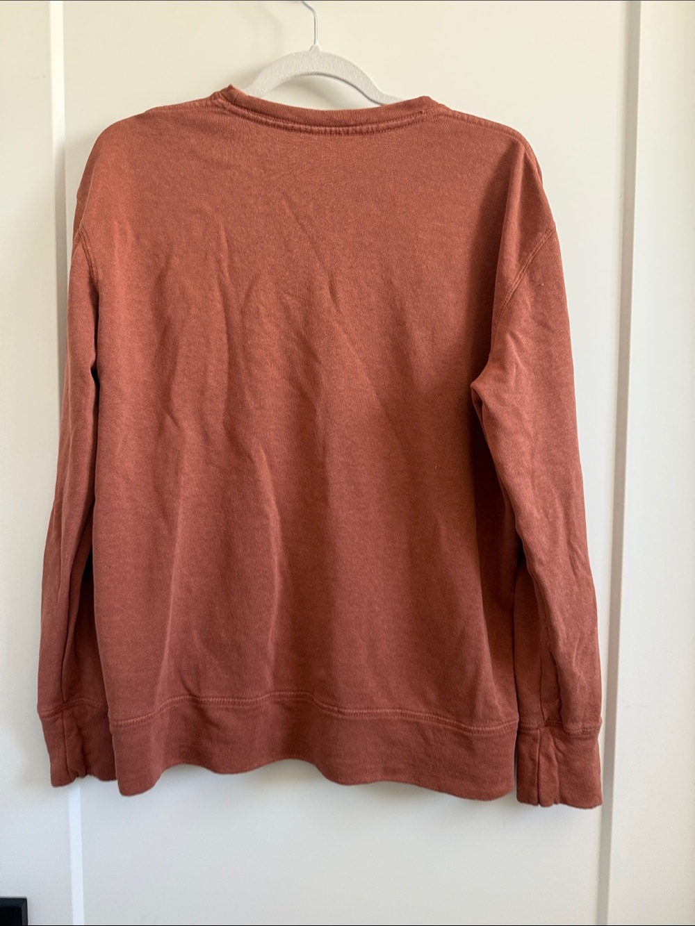 Jungmaven Women's Crewneck Sweater - Rust - Picture 5 of 9